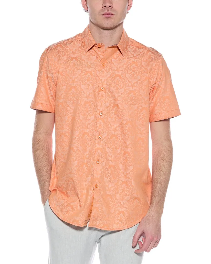 Cooling Mesh Lining Timeless Comfort Robert Graham Bayview Woven Shirt
