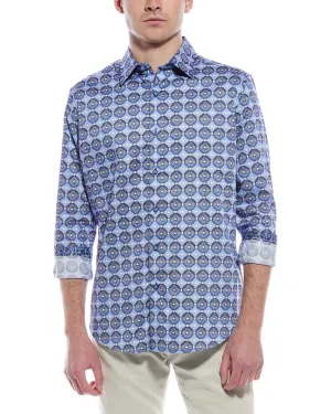 Lightweight Feel Robert Graham Bradshaw Classic Fit Shirt