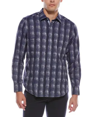 Casual Wear Sleek Fit Robert Graham Dunkirk Classic Fit Shirt