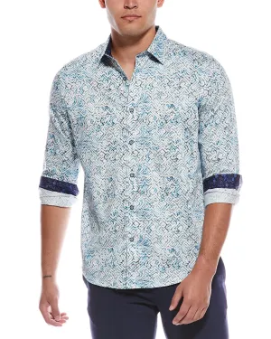 Stretch Material Robert Graham Hamilton Classic Fit Woven Shirt