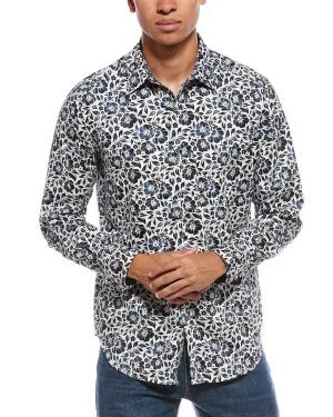 Trendy Fit Robert Graham Hatley Classic Fit Woven Shirt
