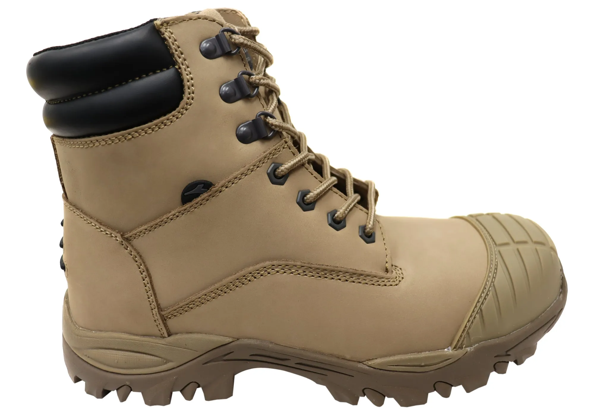 Diadora Mens Craze Zip Comfortable Composite Toe Cap Work Boots Anti-static Long Hour