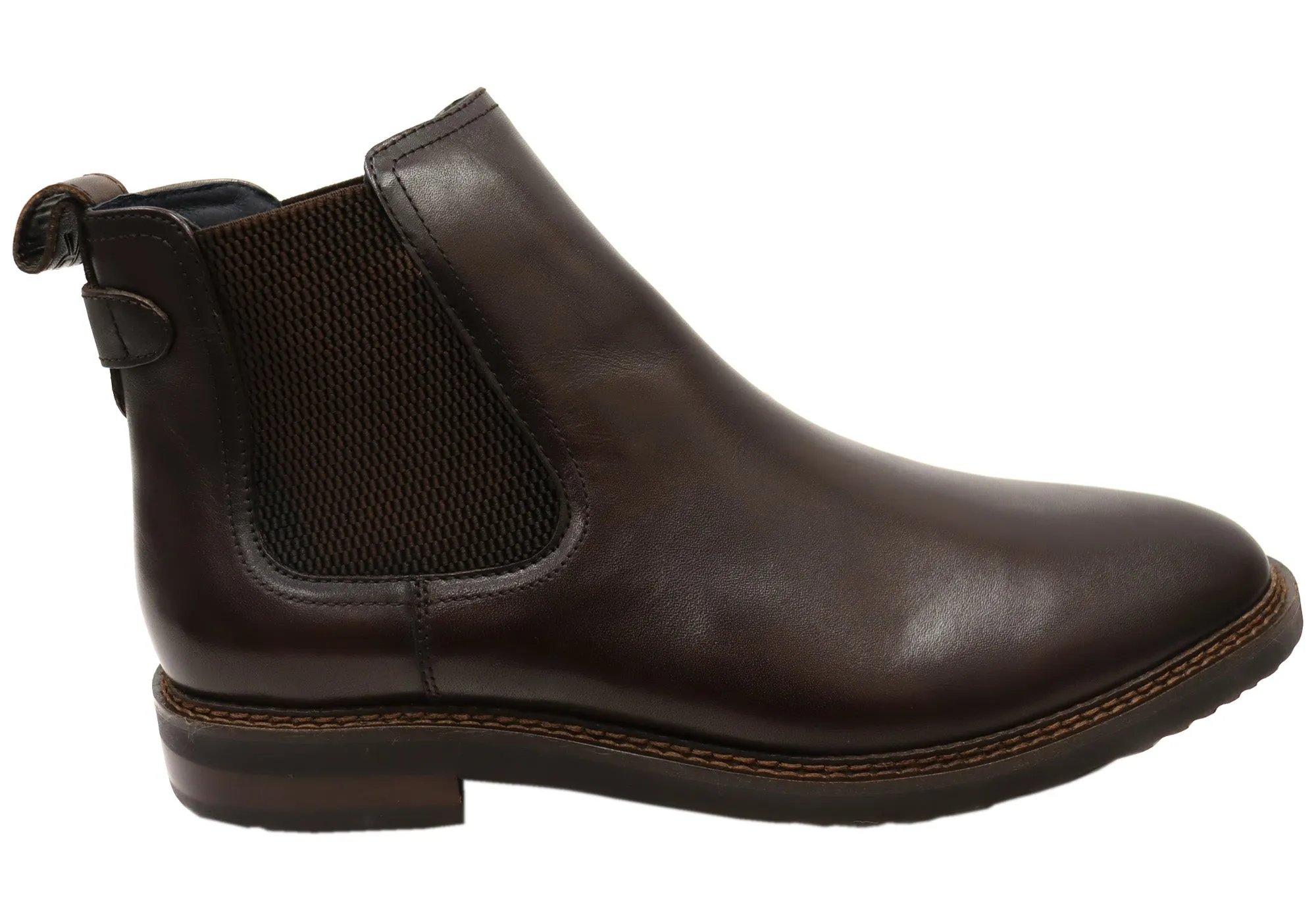 Lace Up insulated Rockport Pointer RO Mens Leather Comfortable Chelsea Boots