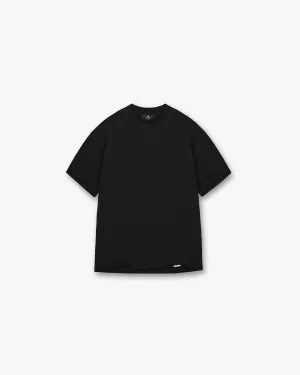 Initial T-Shirt - Black Flexible Fit