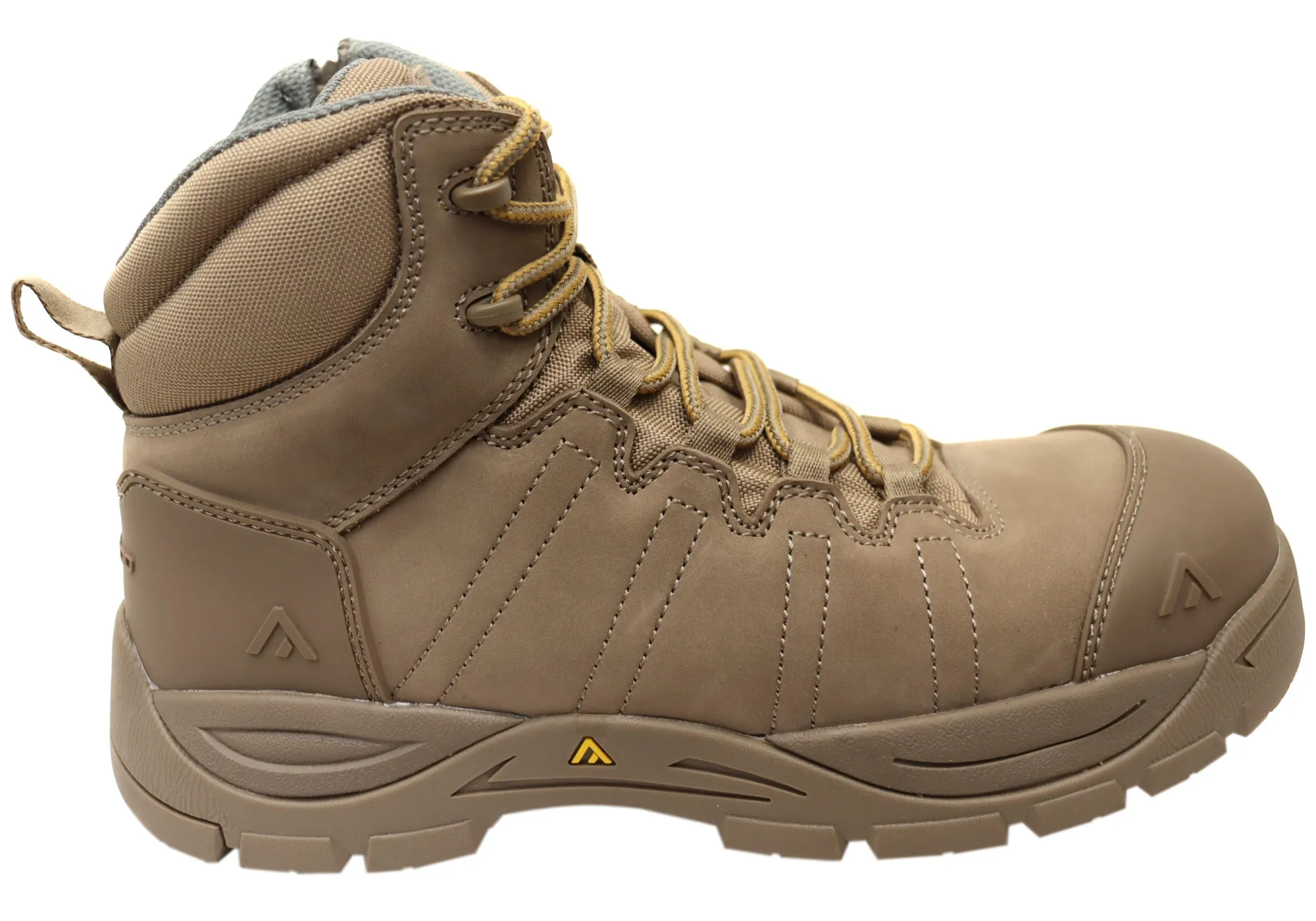 Cozy Lined Closed Toe Design Colorado Safety Freemont Composite Toe Mens Leather Work Boots