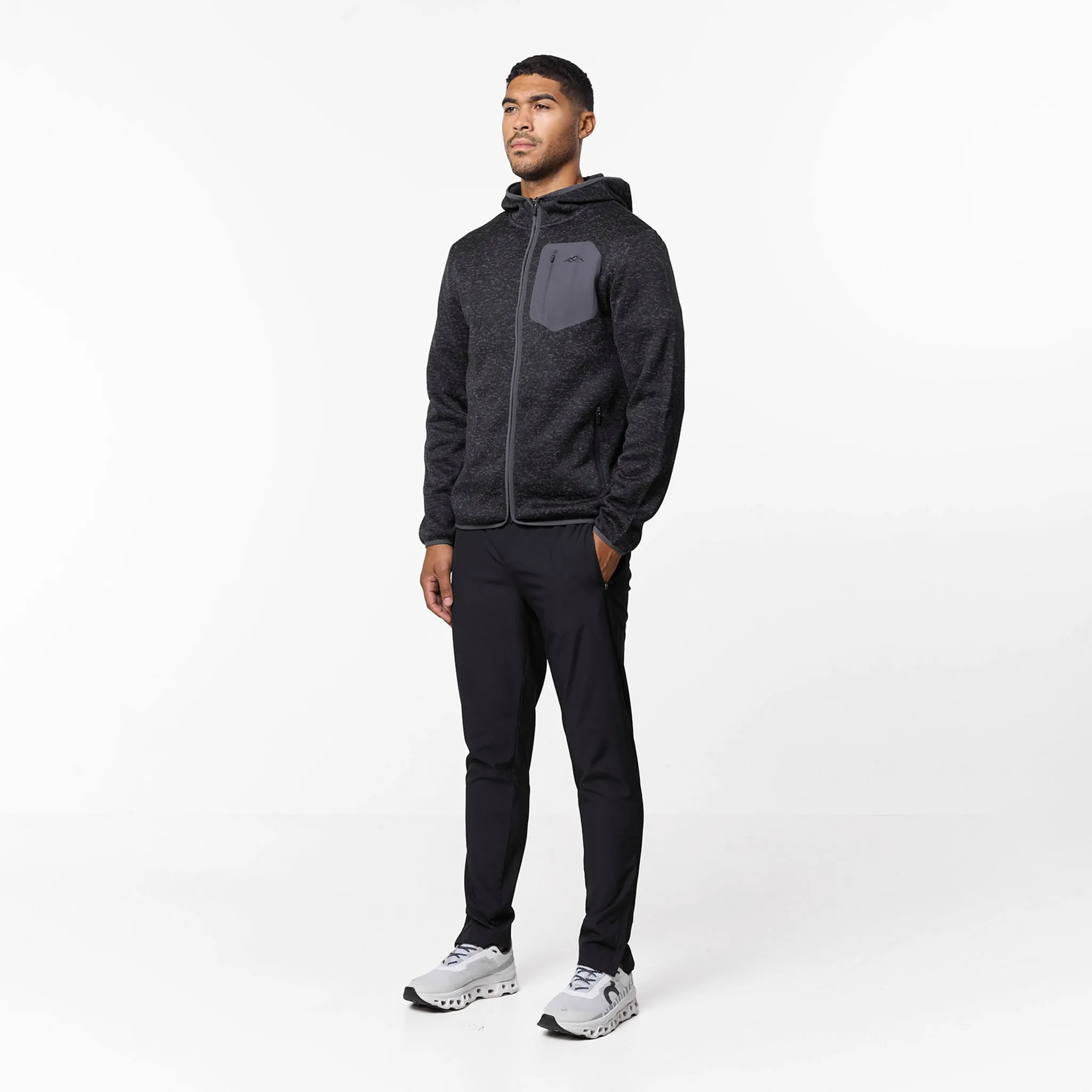 product gift wrapping Workout Gear Heat Seal Tech Knit Hoodie | Black