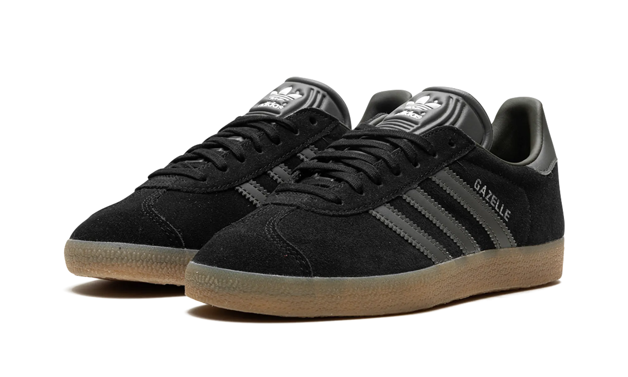 Gazelle "Black" Skateboarding Comfort Outdoor Performance Fit