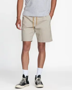Double Layered Construction RVCA Mens Shorts Weekend Elastic 2 19"