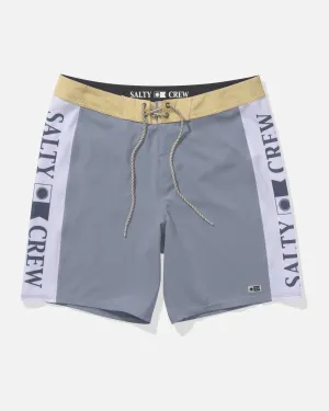 Salty Crew Mens Boardshorts Sidebar Slim Waistband