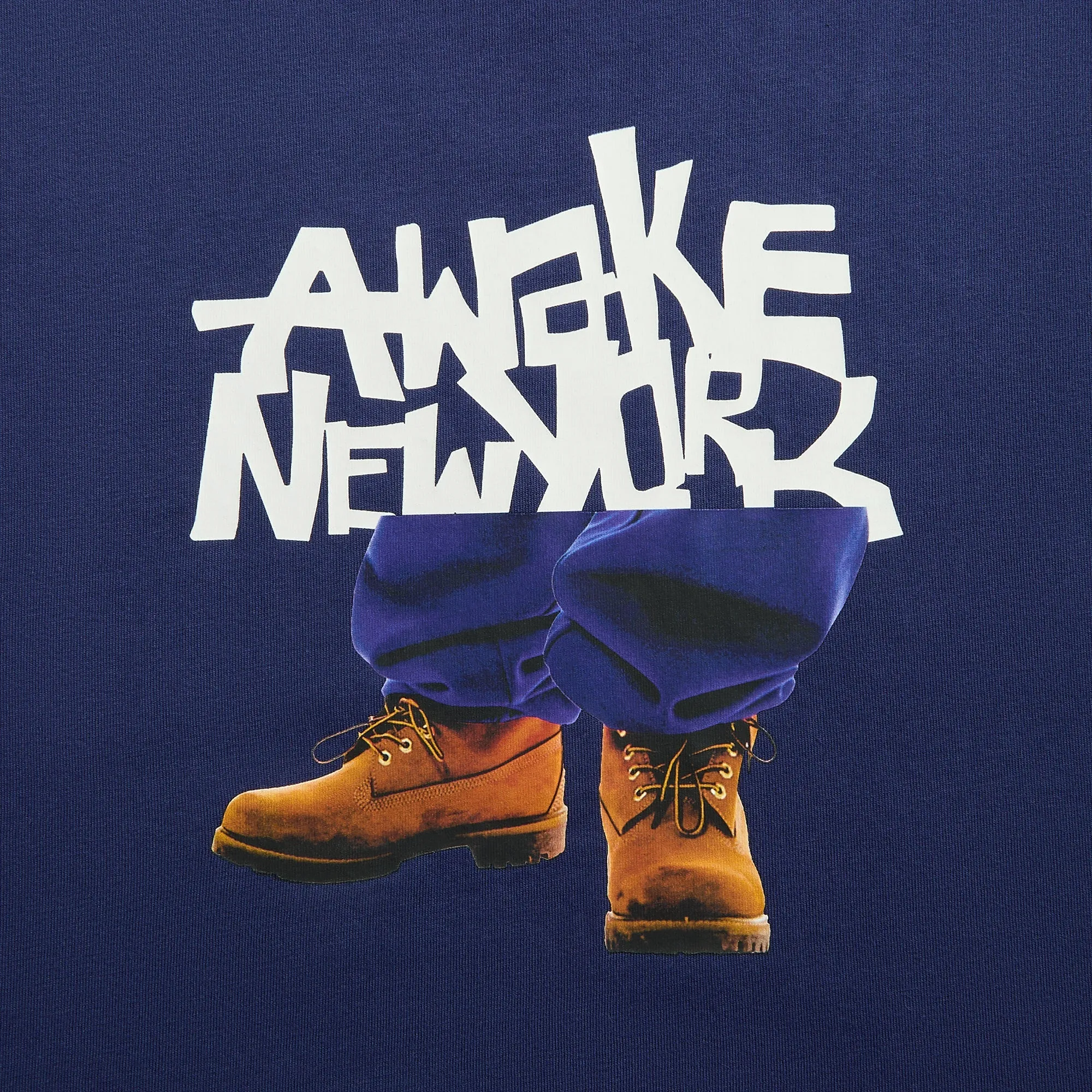 Awake NY Stomper Tee - Navy FlexibleCollarOptions Timeless Piece