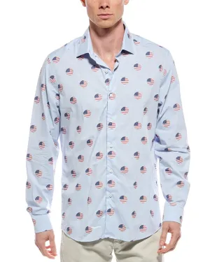 Scott Barber American Flag Dot Shirt Customizable Option