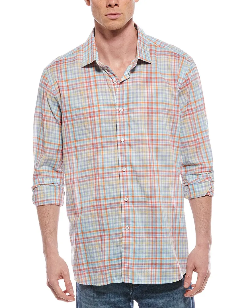 Everyday Comfort Scott Barber Retro Voil Plaid Shirt