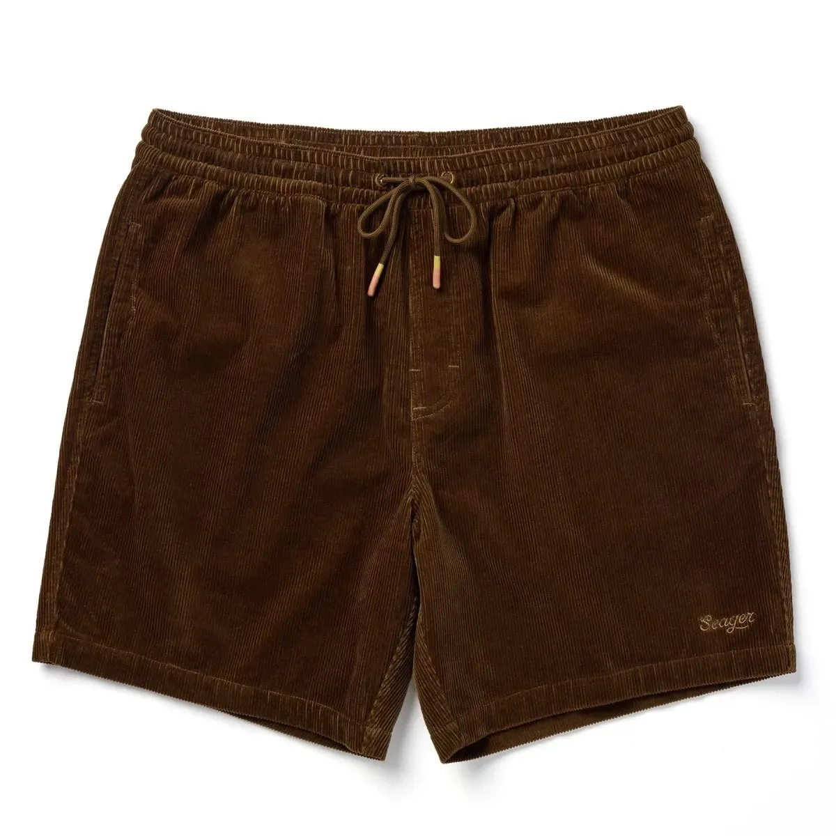 Seager Mens Shorts Yuma Corduroy Active Flex Fit