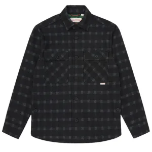 Sealskinz Snettisham Checked Shacket Navy Layering Piece
