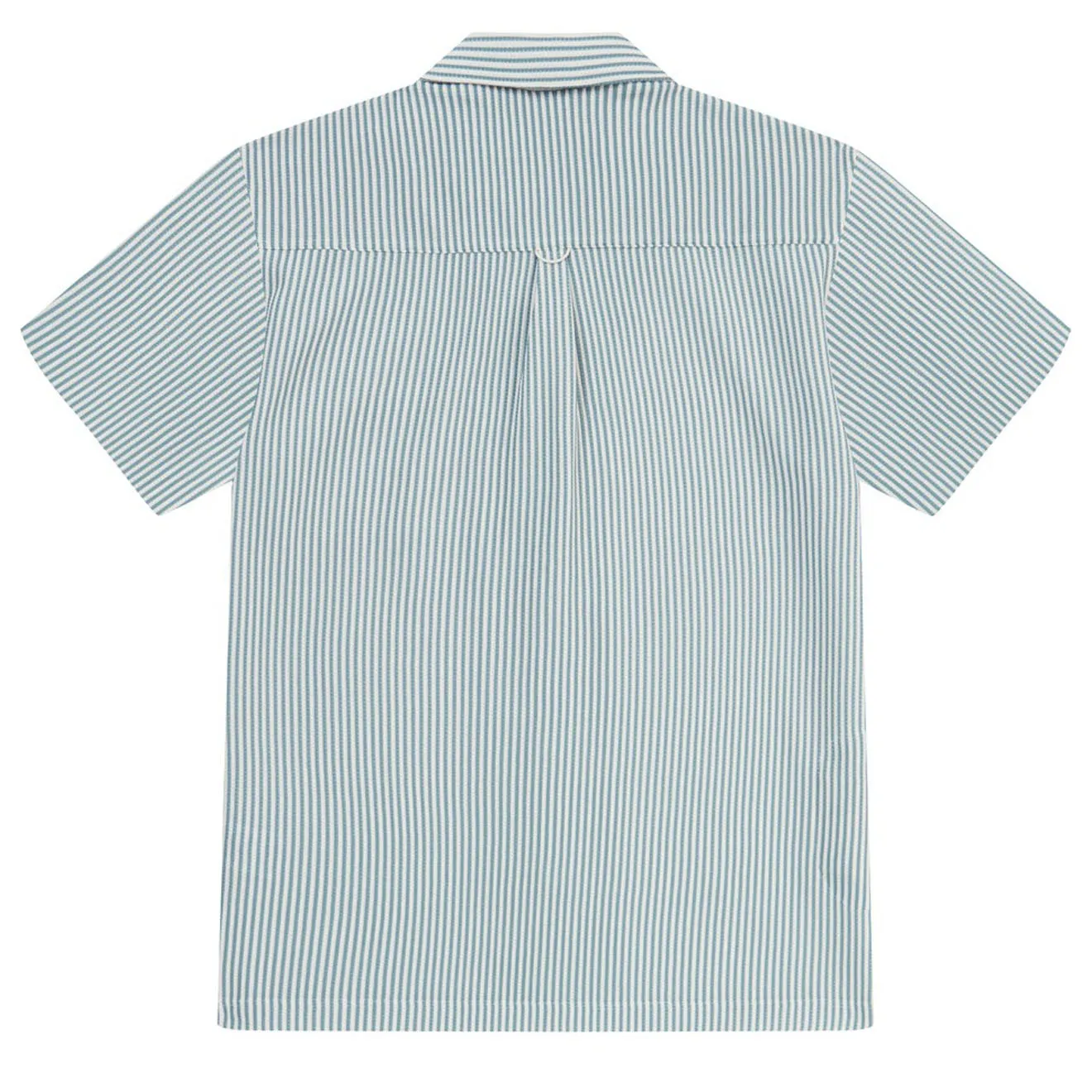 Modern Cut Vibrant Colors Sealskinz Weeting SS Jacquard Shirt Blue