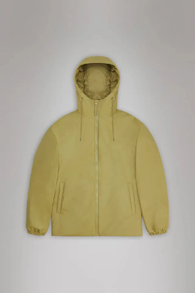 Rains Lohja Insulated Jacket Khaki QuickAccess Pockets