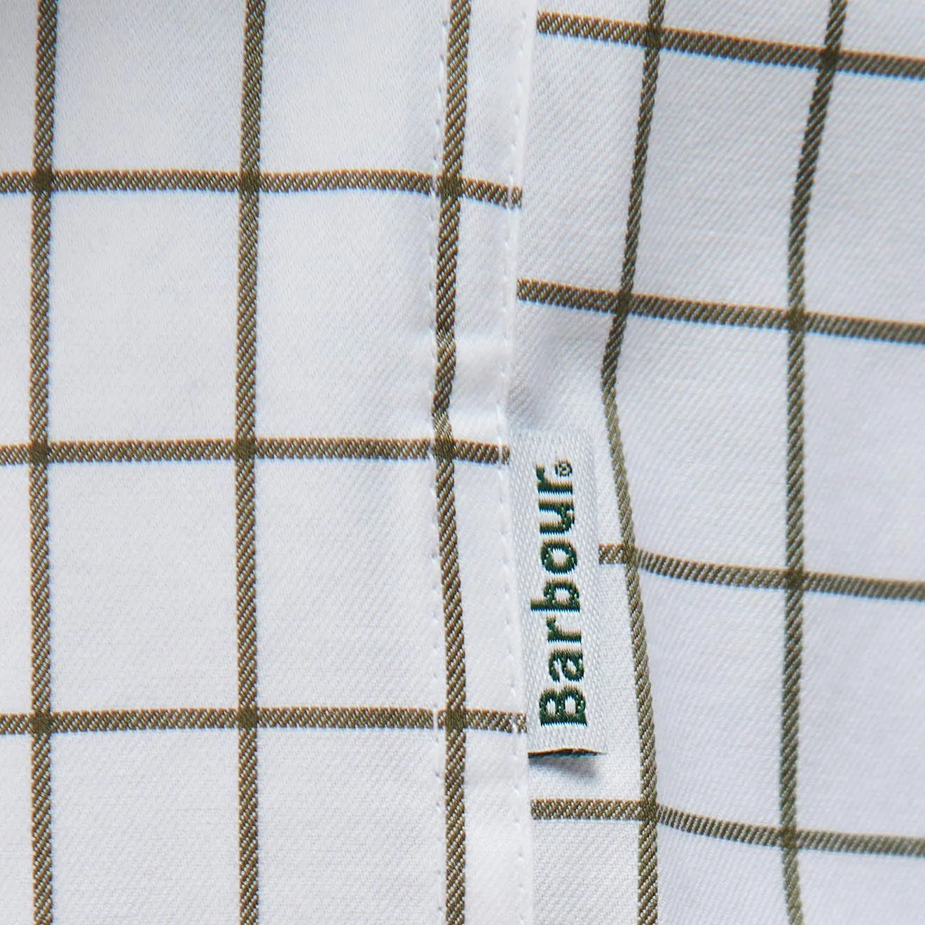 Breathable Layer Cozy Fit Barbour Hans Country Shirt Mid Olive