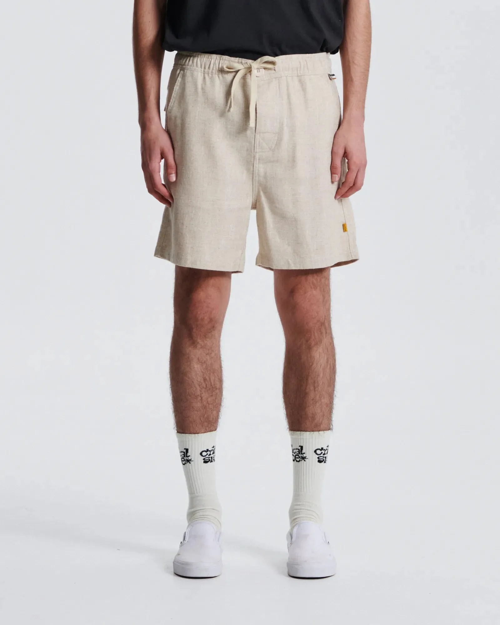 Cozy Style The Critical Slide Society Mens Shorts Cruiser Linen