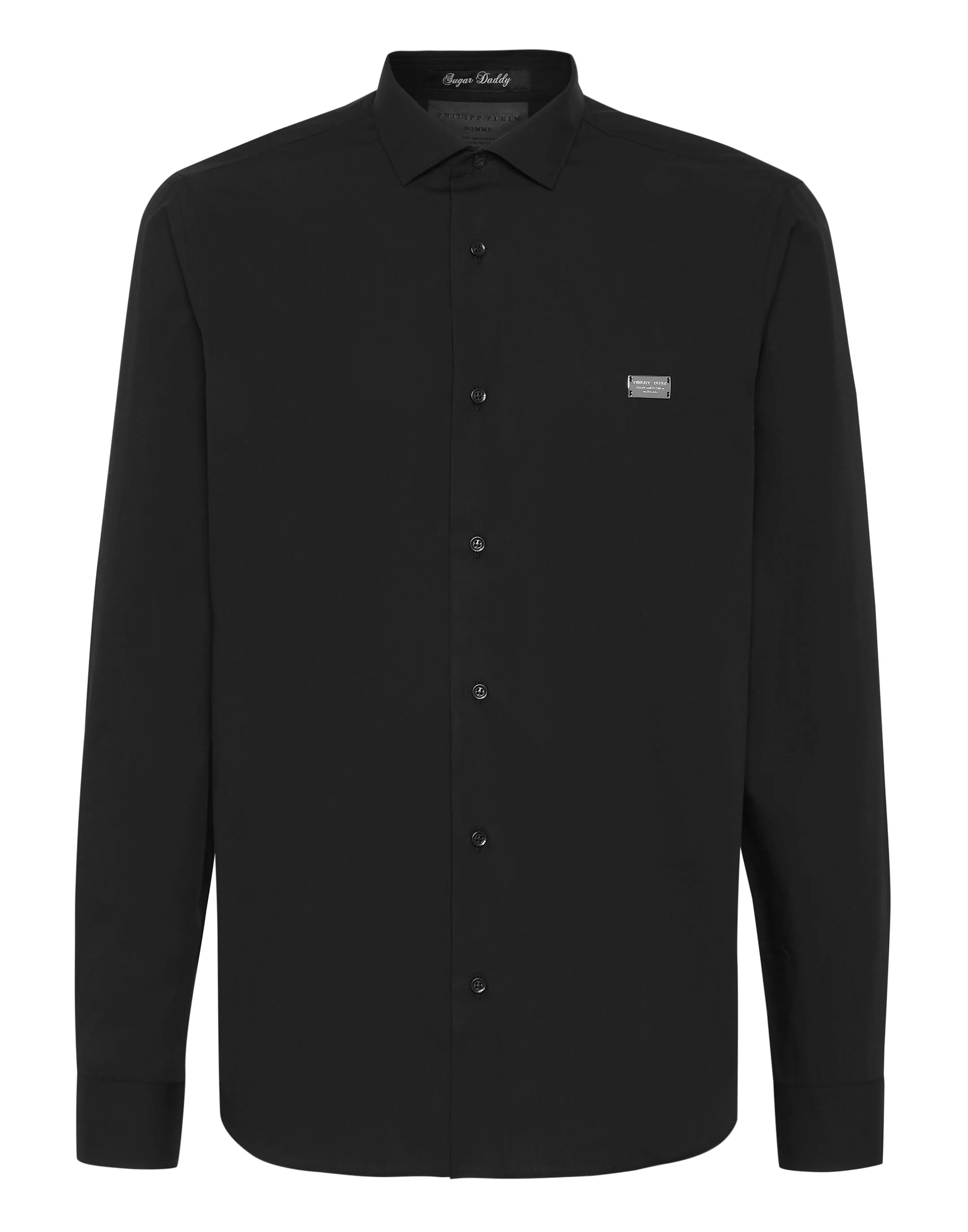 Sleek Silhouette Easy Care Shirt Sugar daddy Skull strass