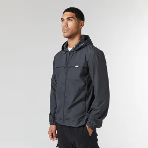 Neutral palette Bonded Seam Technology Smart Windbreaker | Charcoal