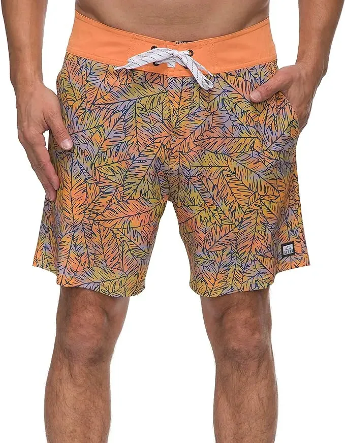 Smooth Fabric Reef Mens Boardshorts Worley 17"