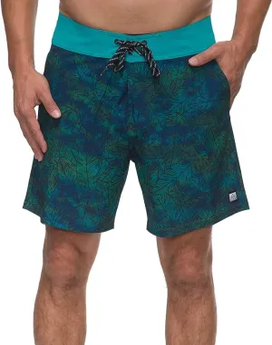 Clean Finish Athletic Design Reef Mens Boardshorts Worley 17"