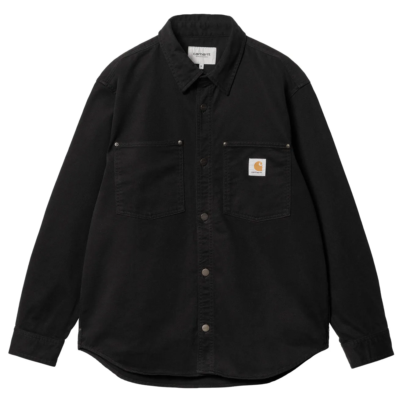 Carhartt WIP Derby Shirt Jac Black Rinsed Mountain Escape