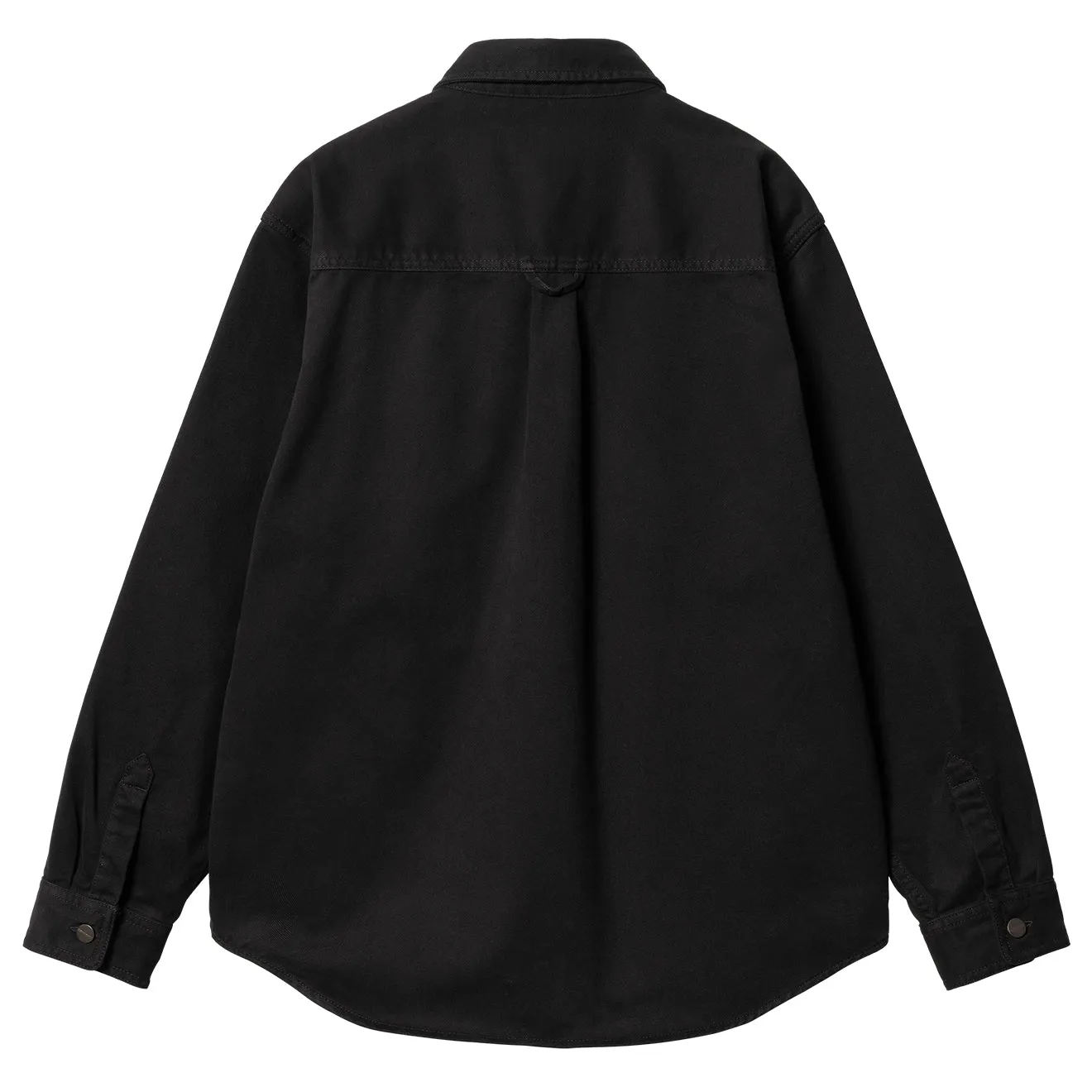 Chic Design Everyday Comfort Carhartt WIP Derby Shirt Jac Black Rinsed