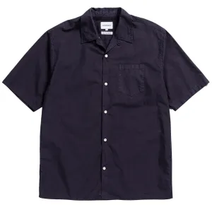 Luxury Feel Norse Projects Carsten Tencel SS Shirt Dark Navy