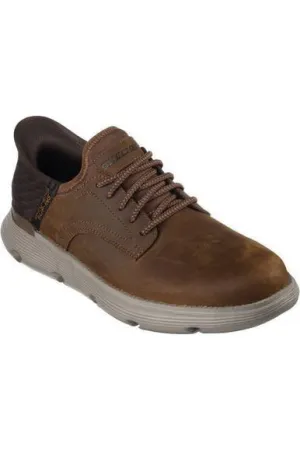Skechers Slip Ins Garza Gervin 205046 CBD Brown Cool Pop Skin Fresh