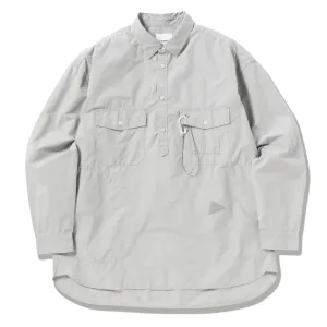 Relaxed Silhouette Fade Resistant Formula And Wander Cordura Typewriter L/S Over Shirt Light Grey