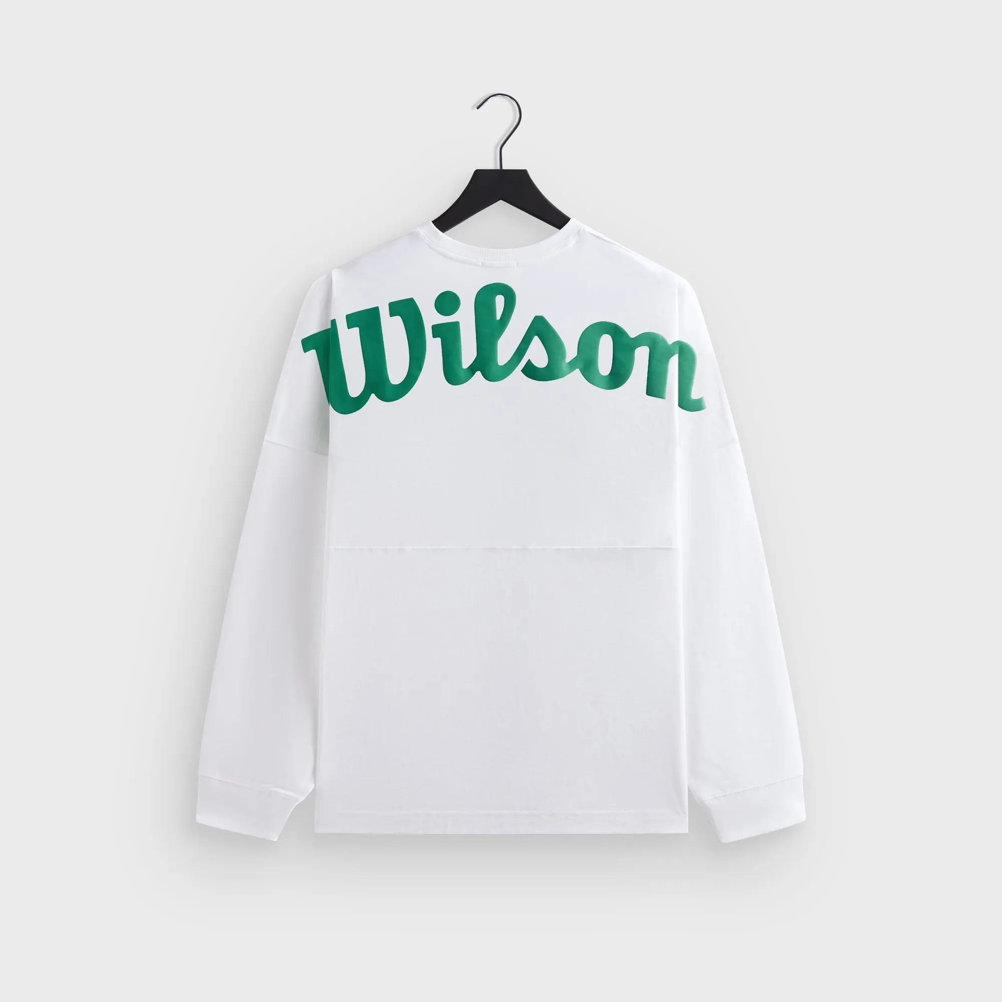 Sustainable production Kith for Wilson Crest Ramble Long Sleeve Tee - White