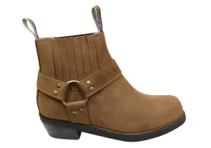 Slatters Rebel Mens Comfortable Leather Dress Boots Extreme Cold Cowgirl Vibe