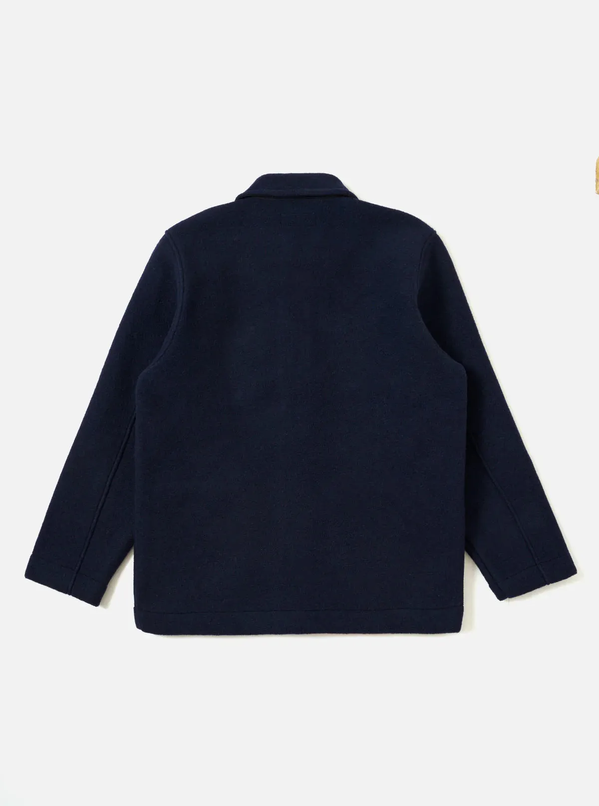 Soft Comfort Design Basic Layers Universal Works Field Jacket Techno Melton Plain Navy