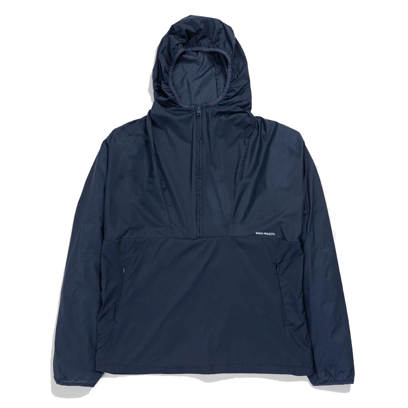 Norse Projects Herluf Light Nylon Jacket Calcite Blue Layer Friendly Shape