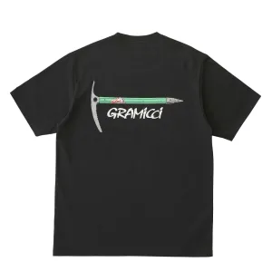 Gramicci Ice Axe Tee Vintage Black Cozy Look Wear Comfy Movement