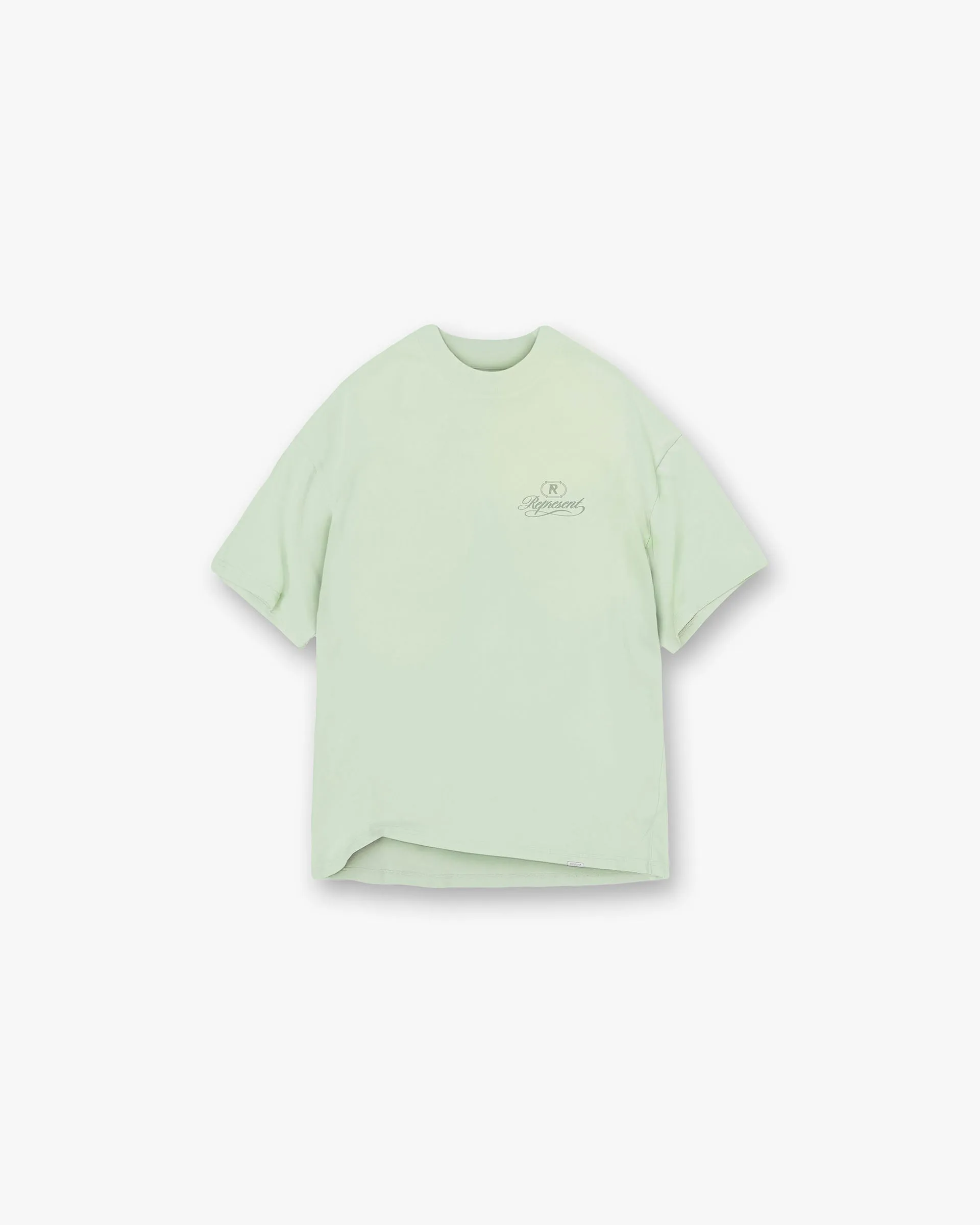 Grand Vintage T-Shirt - Washed Sage Stone Wash Process