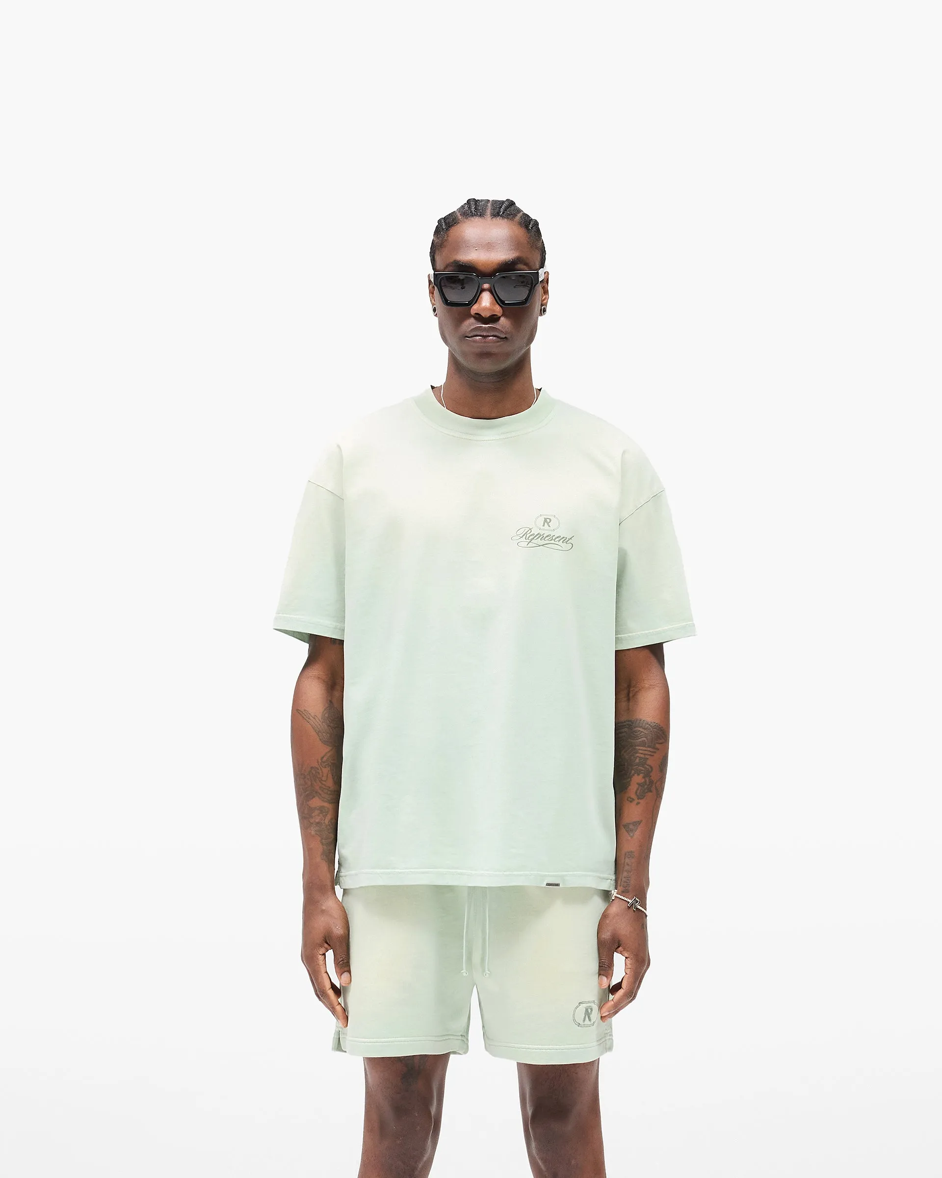 outdoor concert Smart Layering Grand Vintage T-Shirt - Washed Sage