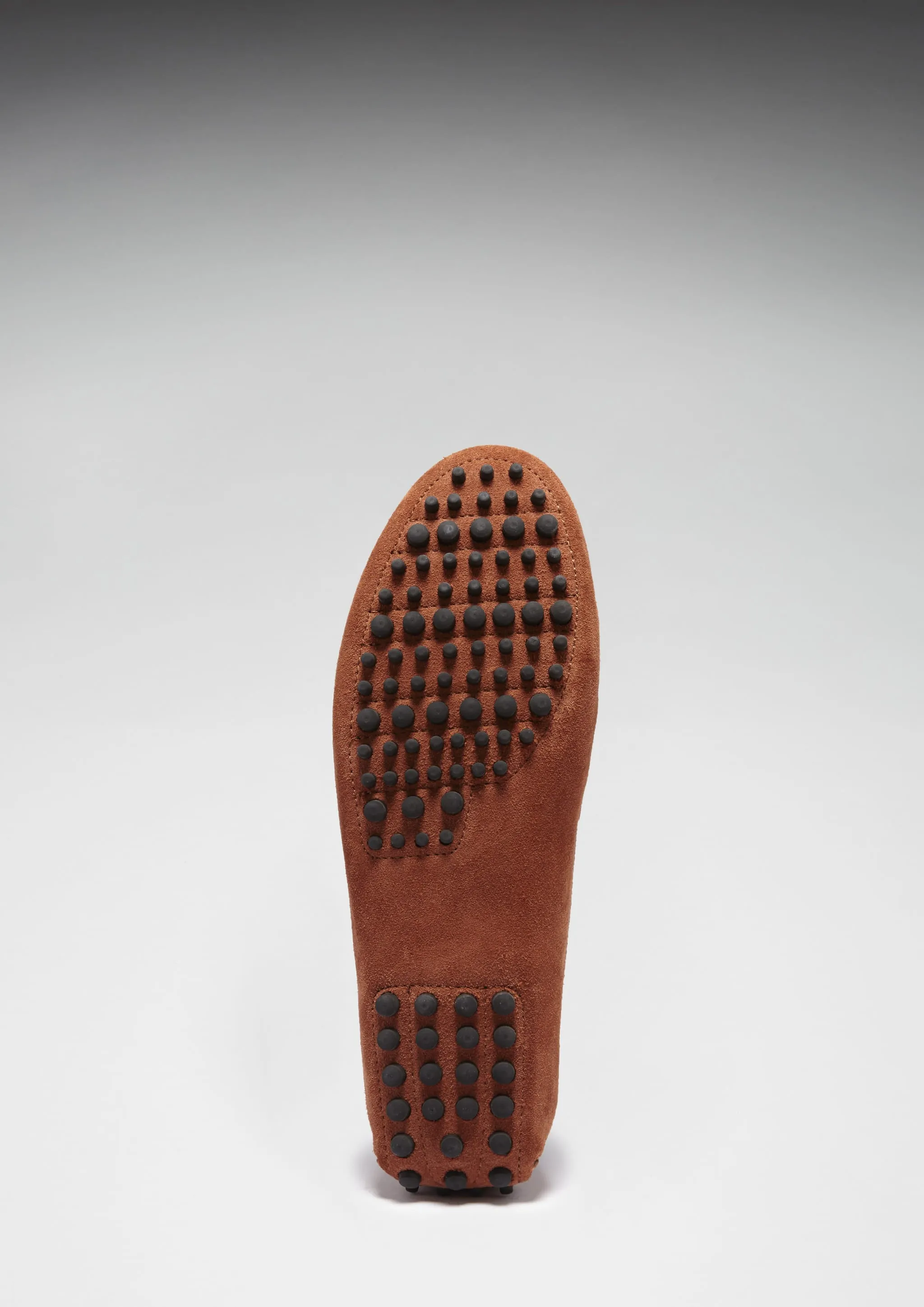 Way Smooth Penny Driving Loafers, rust suede