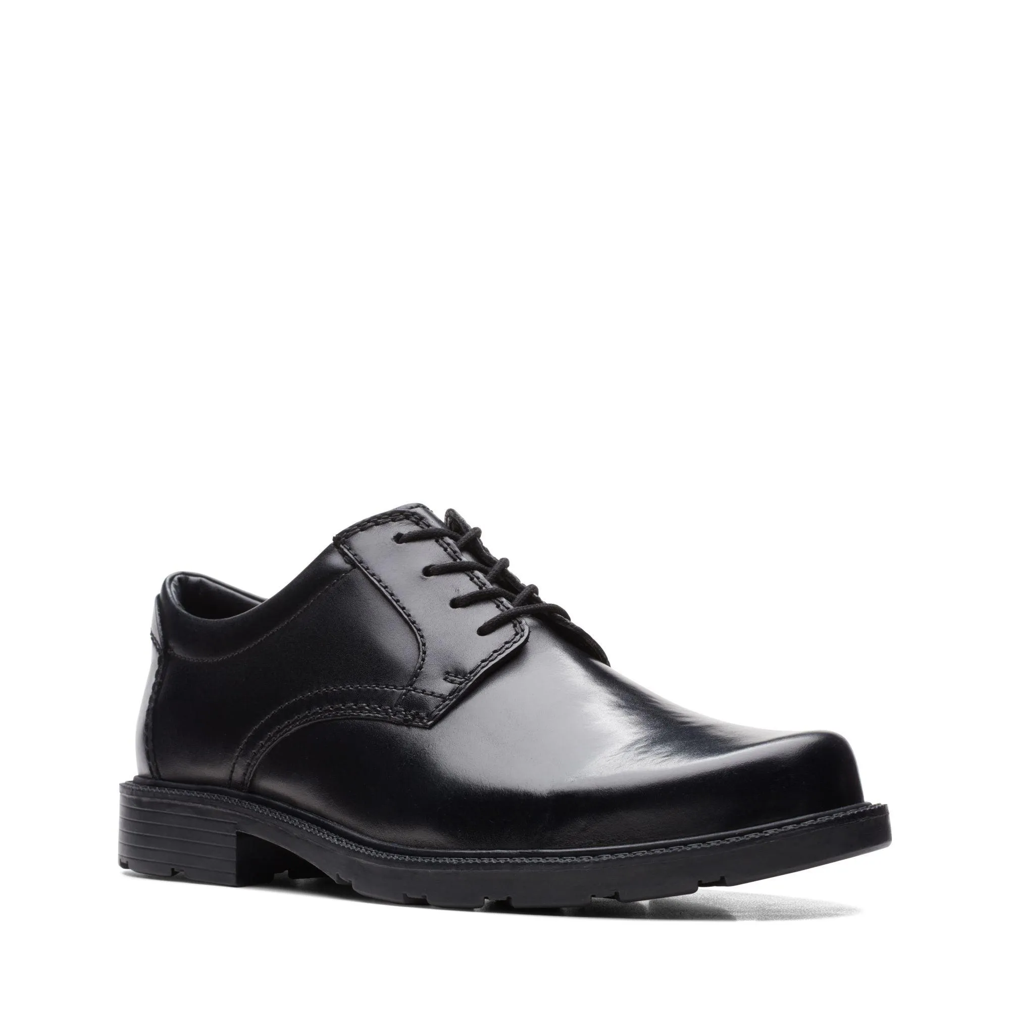 Everyday Presence Clarks Mens Shoe Kerton Lace Black