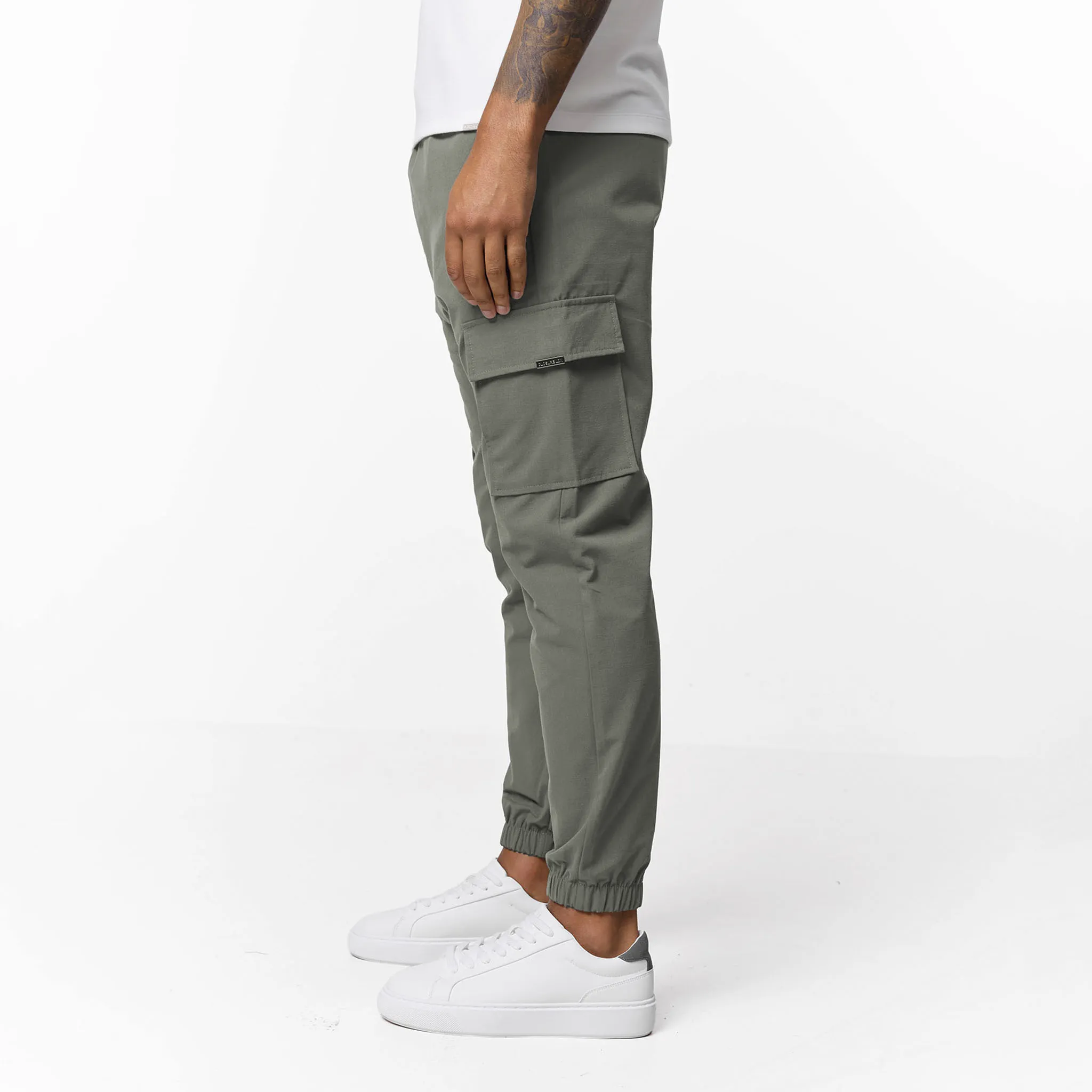 Shape Retention Smart Utility Cargo Pant | Olive