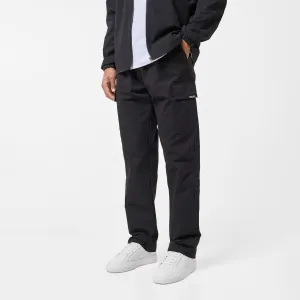 Versatile Fit Smart Utility Open Hem Trouser | Black