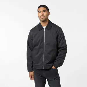 Smart Workwear Zip Through Jacket | Black Ventilation System