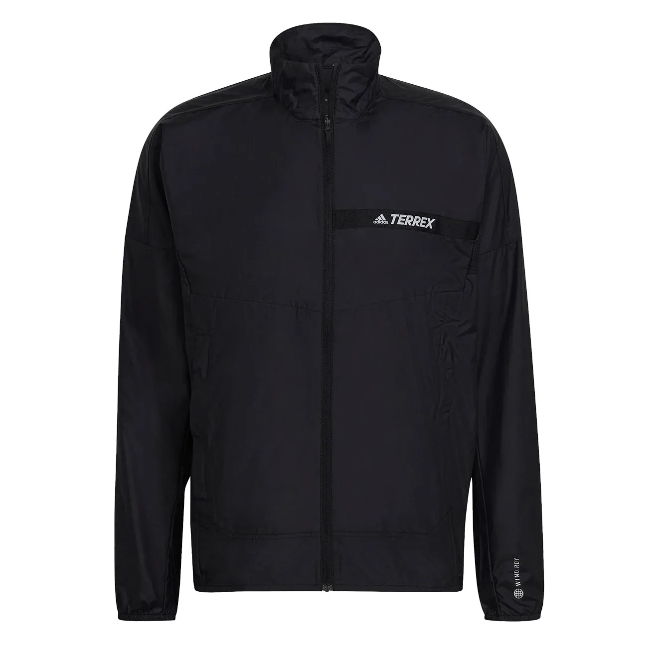 Day Hike Style Adidas Terrex Multi Wind Jacket Black