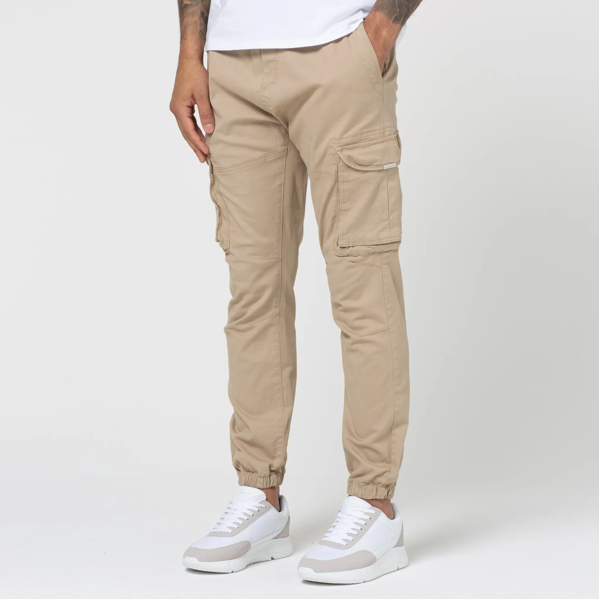Classic Cargo Pant | Stone Casual Active