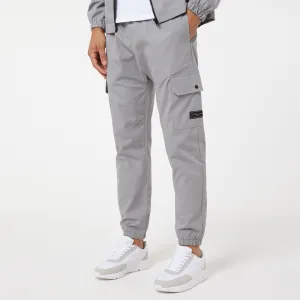 Fashionable Cut Utility Cargo Pant | Ice Grey