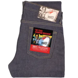 Always Fits Well Fast Match Weird Guy - Texas Chainsaw Massacre "Leatherface" Selvedge - Indigo
