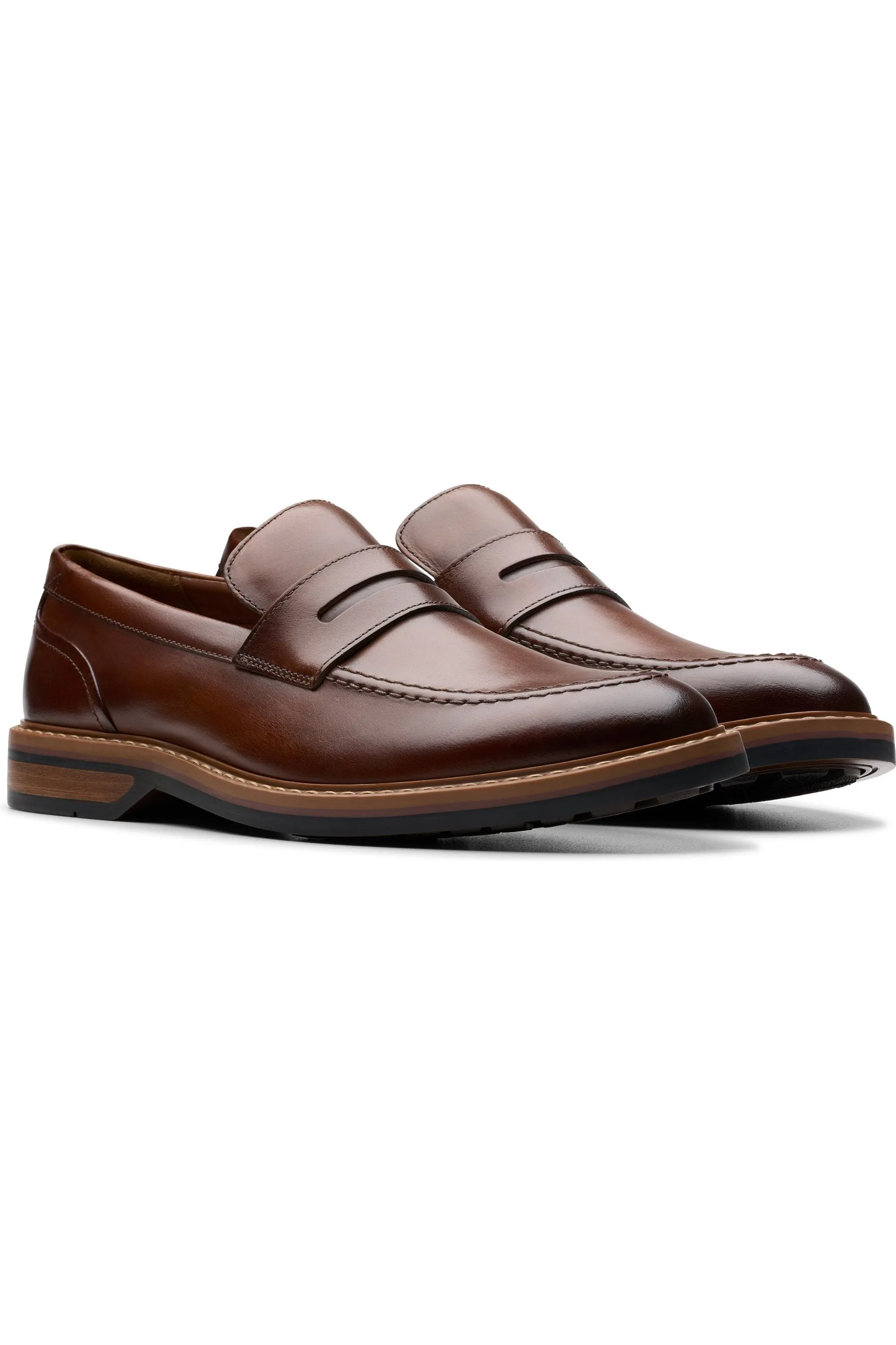 construction Clarks Aldwin Step in Mid Tan