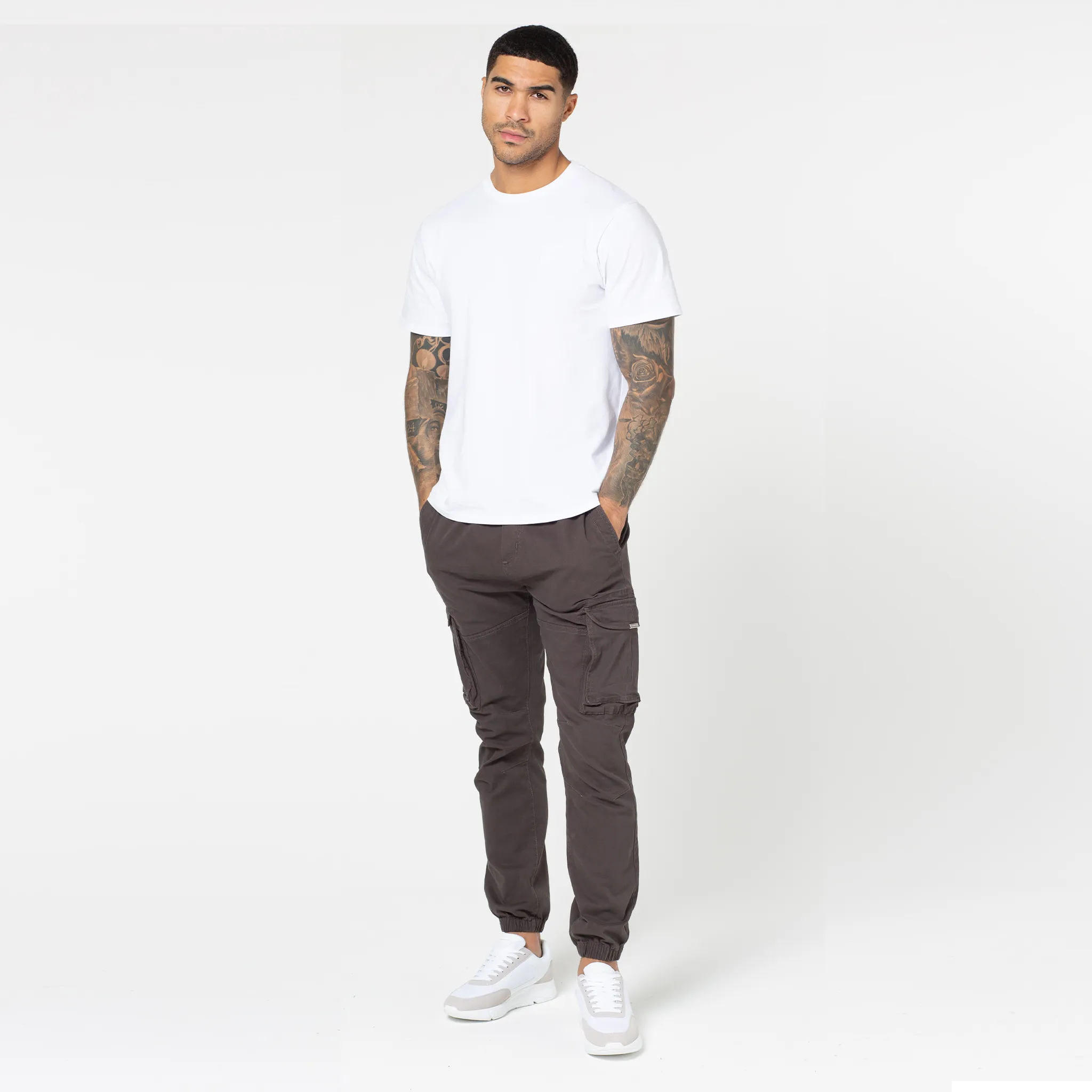 Classic Cargo Pant | Ash Brown Casual Chic