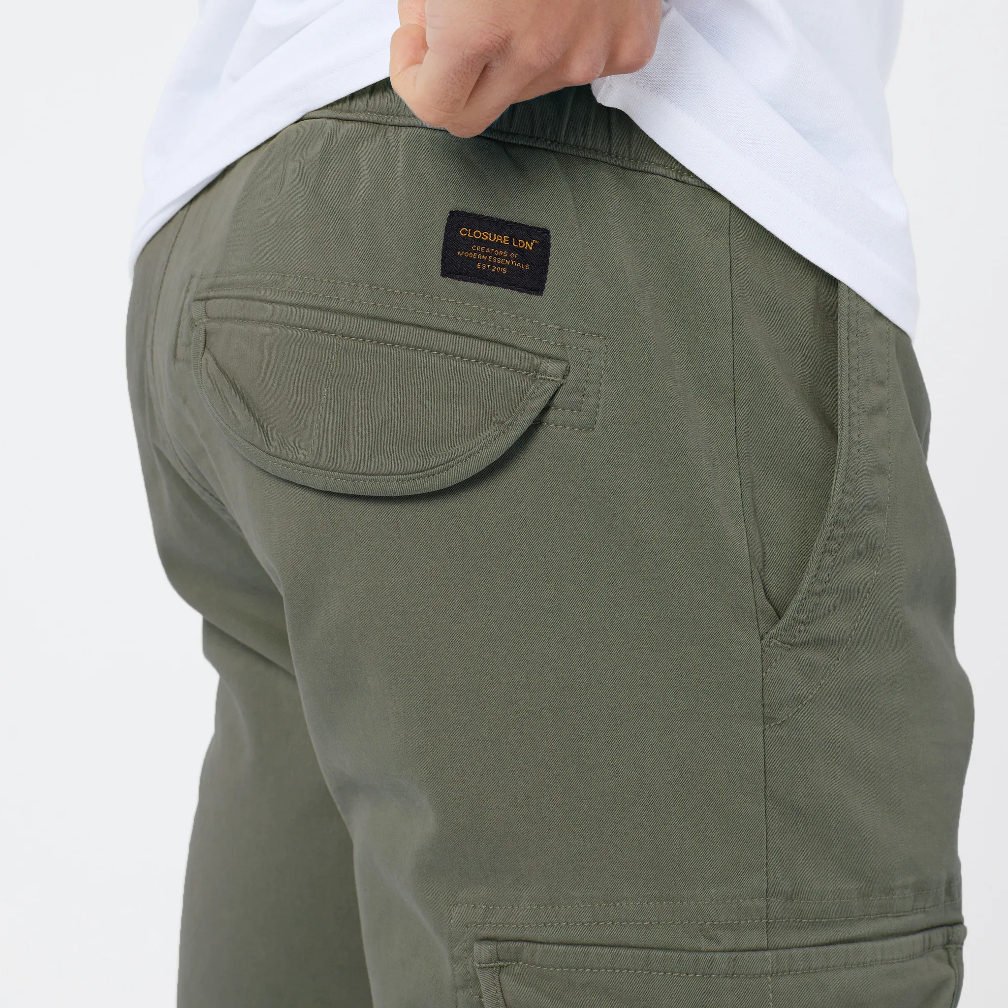 Minimal Cut HypoallergenicFabric Classic Cargo Pant | Khaki